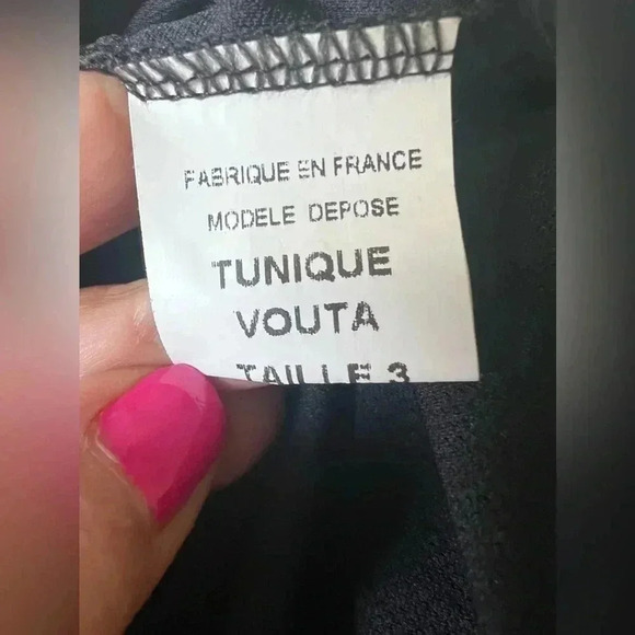 Deca Fresh  Identity -113 Made in France  athleisure Tunic Tank Top Sz 3 US 8 - Picture 12 of 16